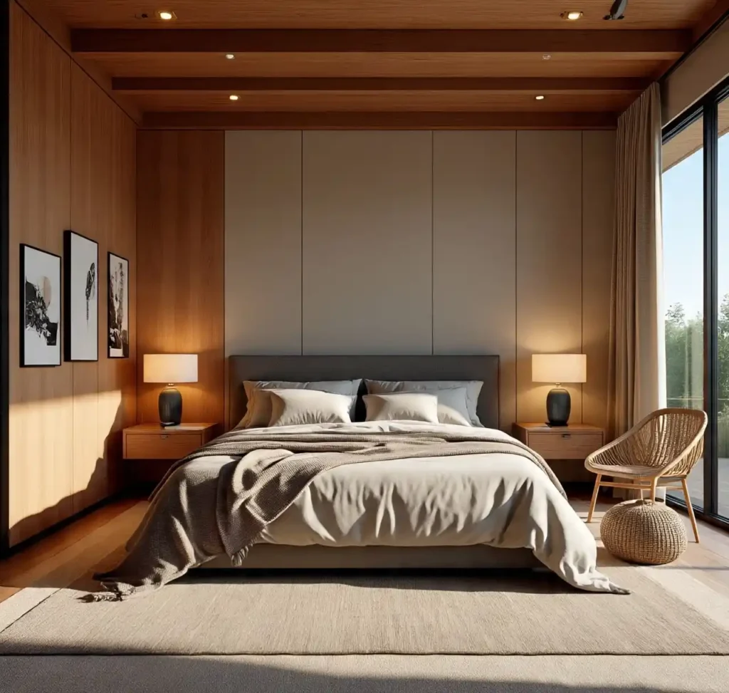25-Modern Bedroom Ideas with Natural Materials