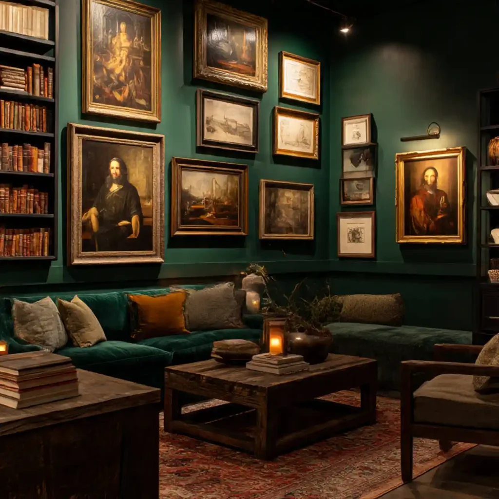 2Dark Academia Home Interior Ideas for Artistic