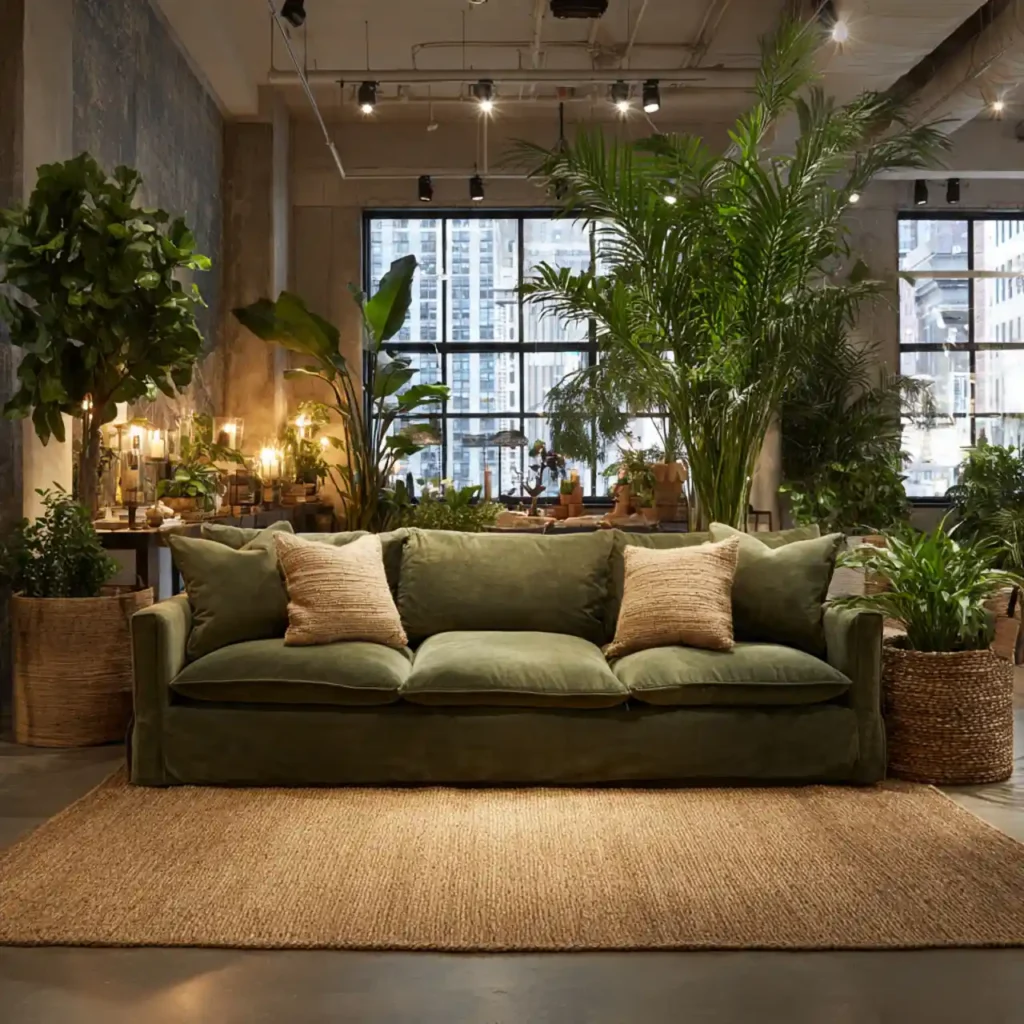 3 Botanical Sanctuary Living Room Idea