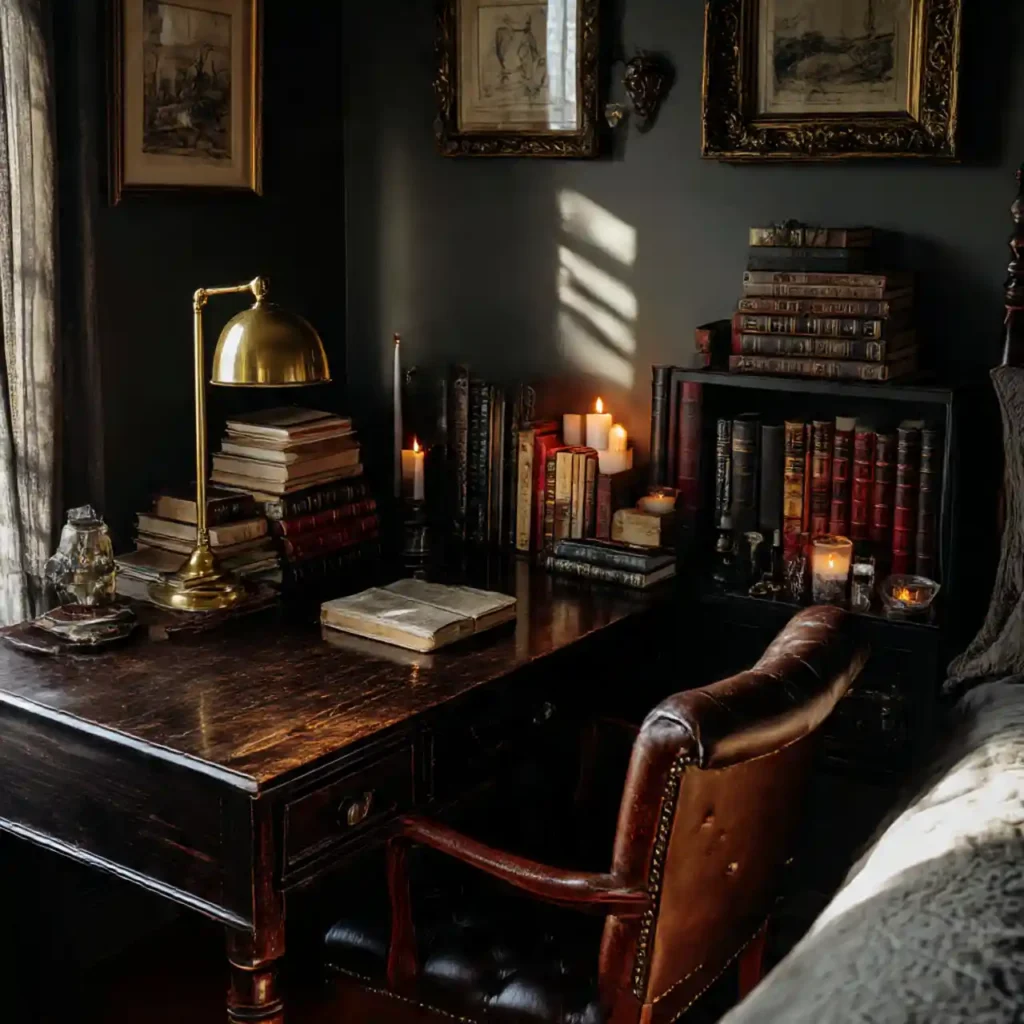 3 Dark Academia Home Interior Ideas for Artistic