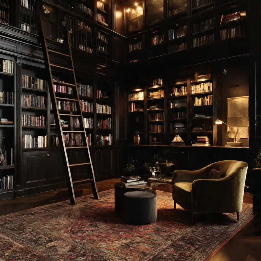 4 Dark Academia Home Interior Ideas for Artistic