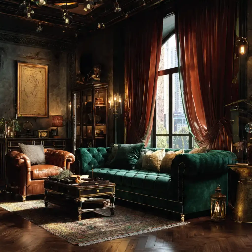 5 Dark Academia Home Interior Ideas for Artistic