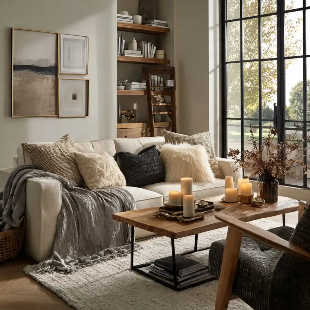 5 Modern Eclectic Living Room Idea