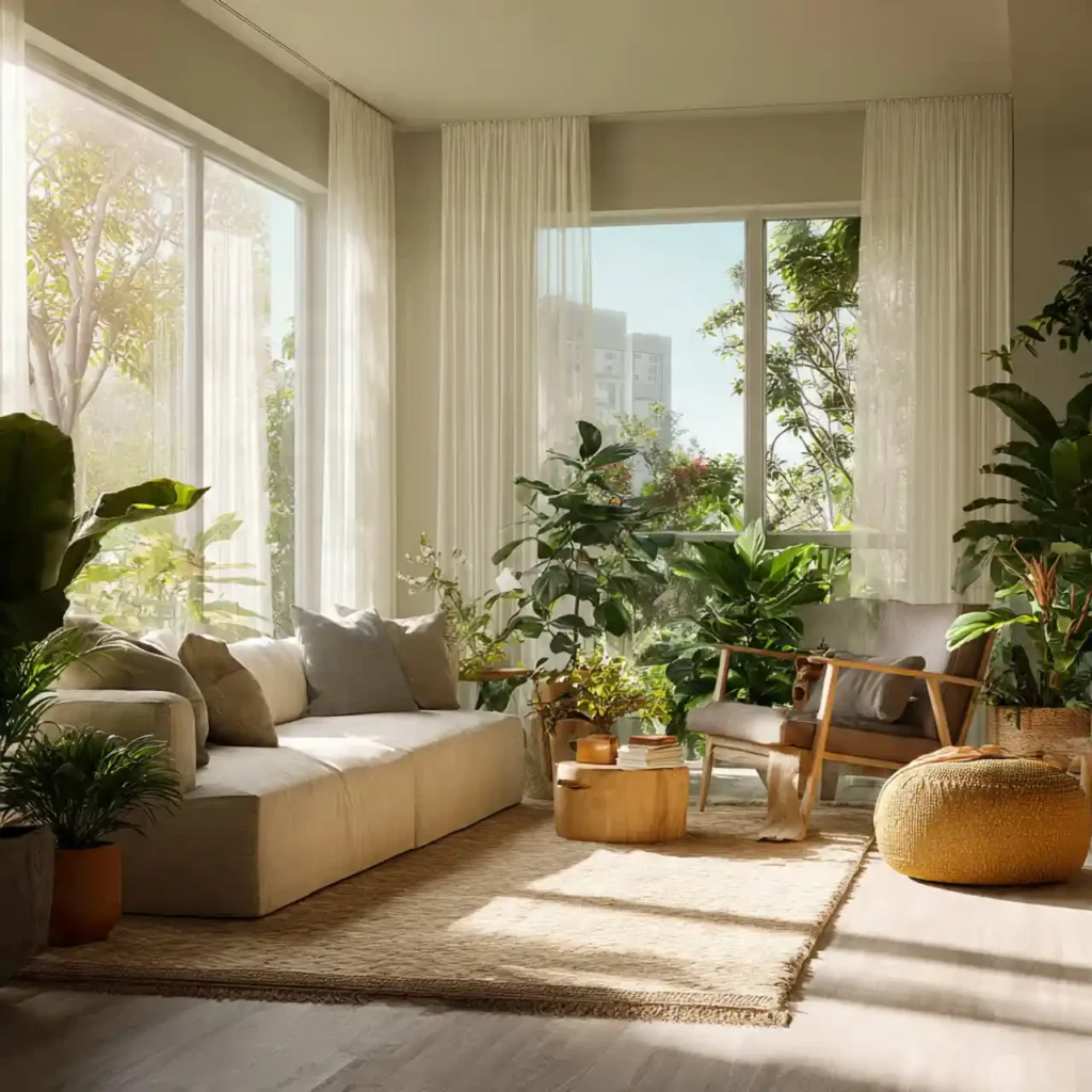 6 Botanical Sanctuary Living Room Idea