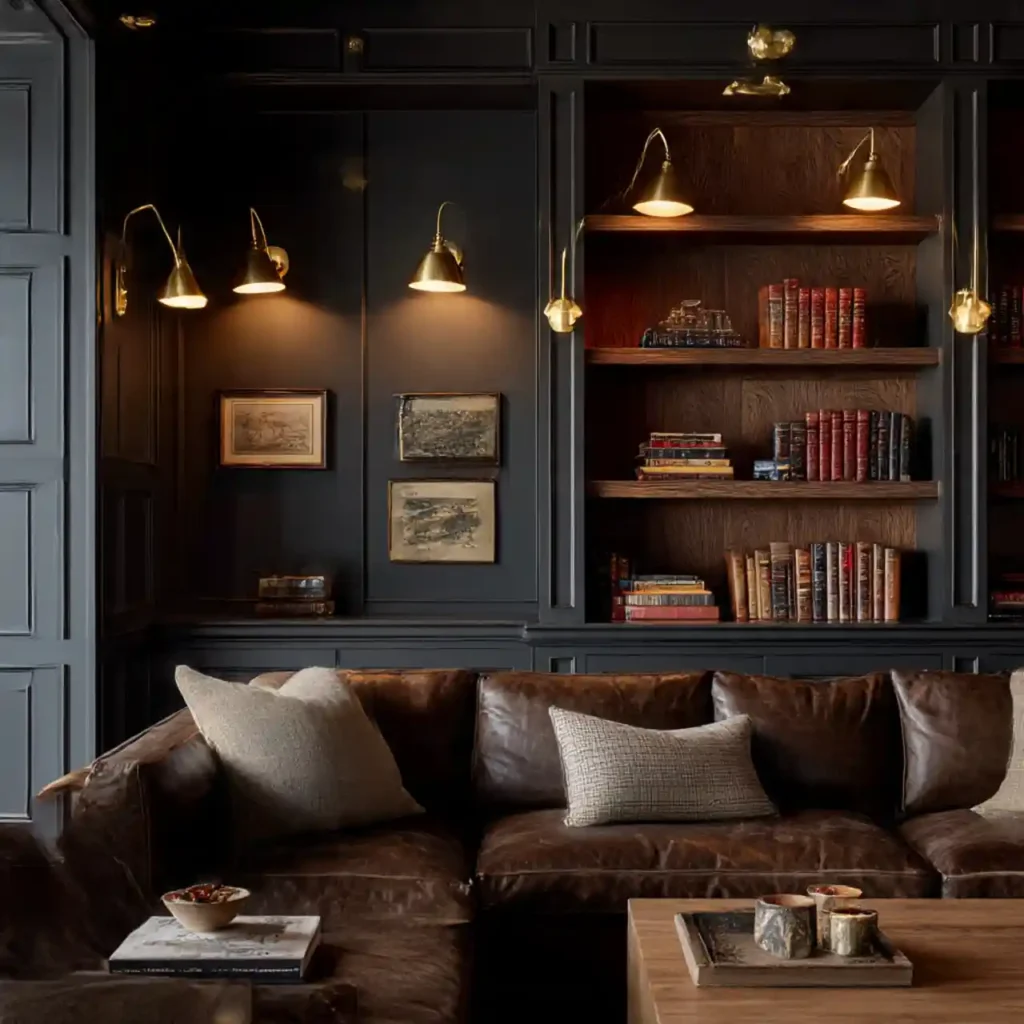 6 Dark Academia Home Interior Ideas for Artistic