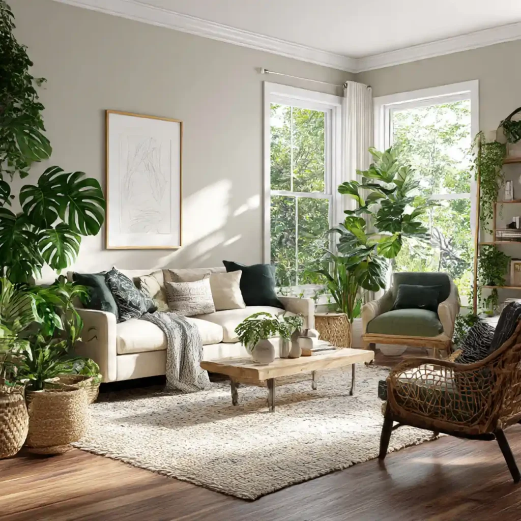 8 Modern Eclectic Living Room Idea