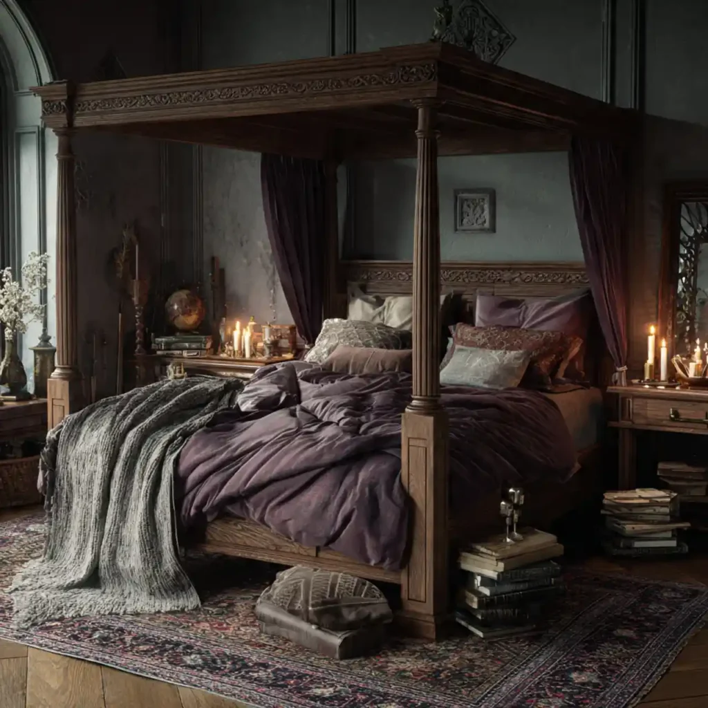 9 Dark Academia Home Interior Ideas for Artistic