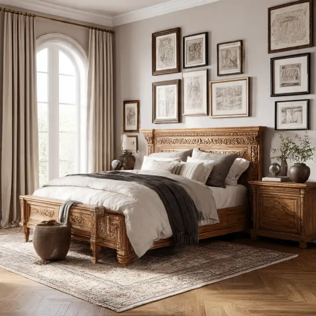 9 Vintage French Provincial Bedroom Idea