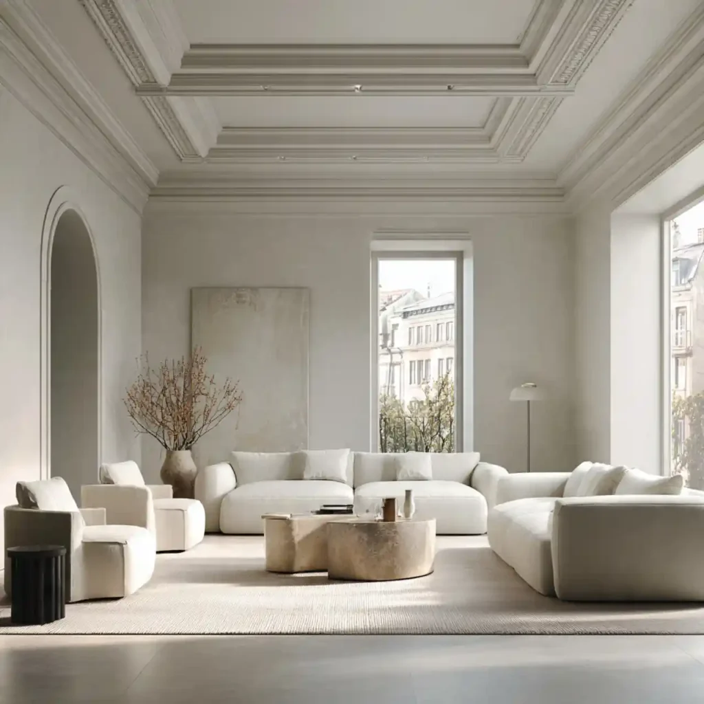 1 Cloud-Toned Living Room Ideas