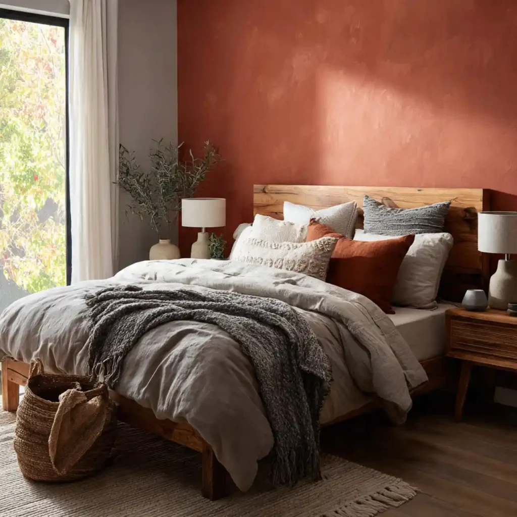 1 Terra-Cotta Luxe Bedroom Ideas
