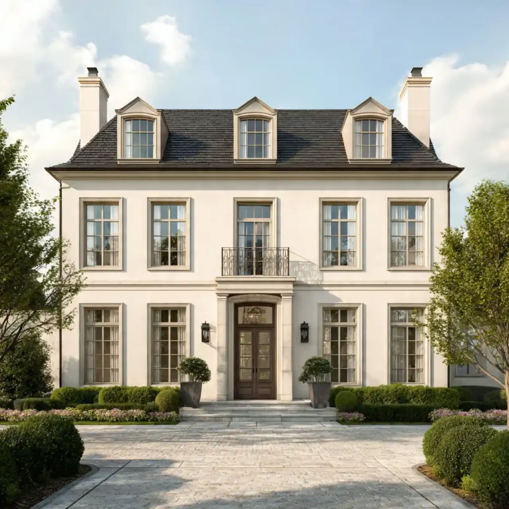 10 American-French Exterior Design Idea