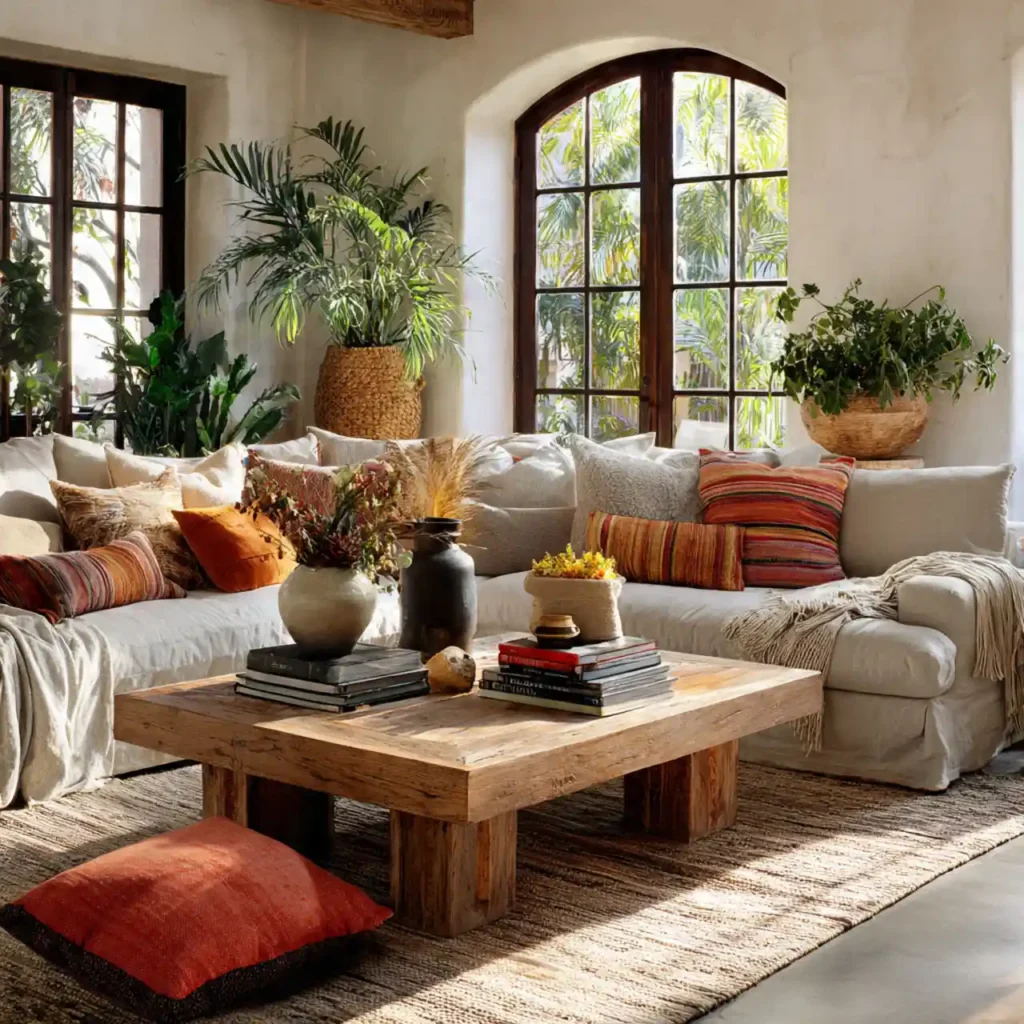 10 Artisanal Boho Living Room Idea
