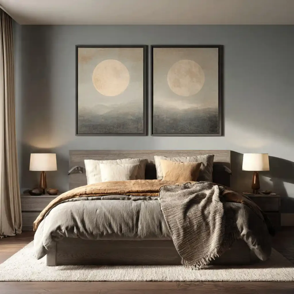 10 Lunar Serenity Bedroom Idea