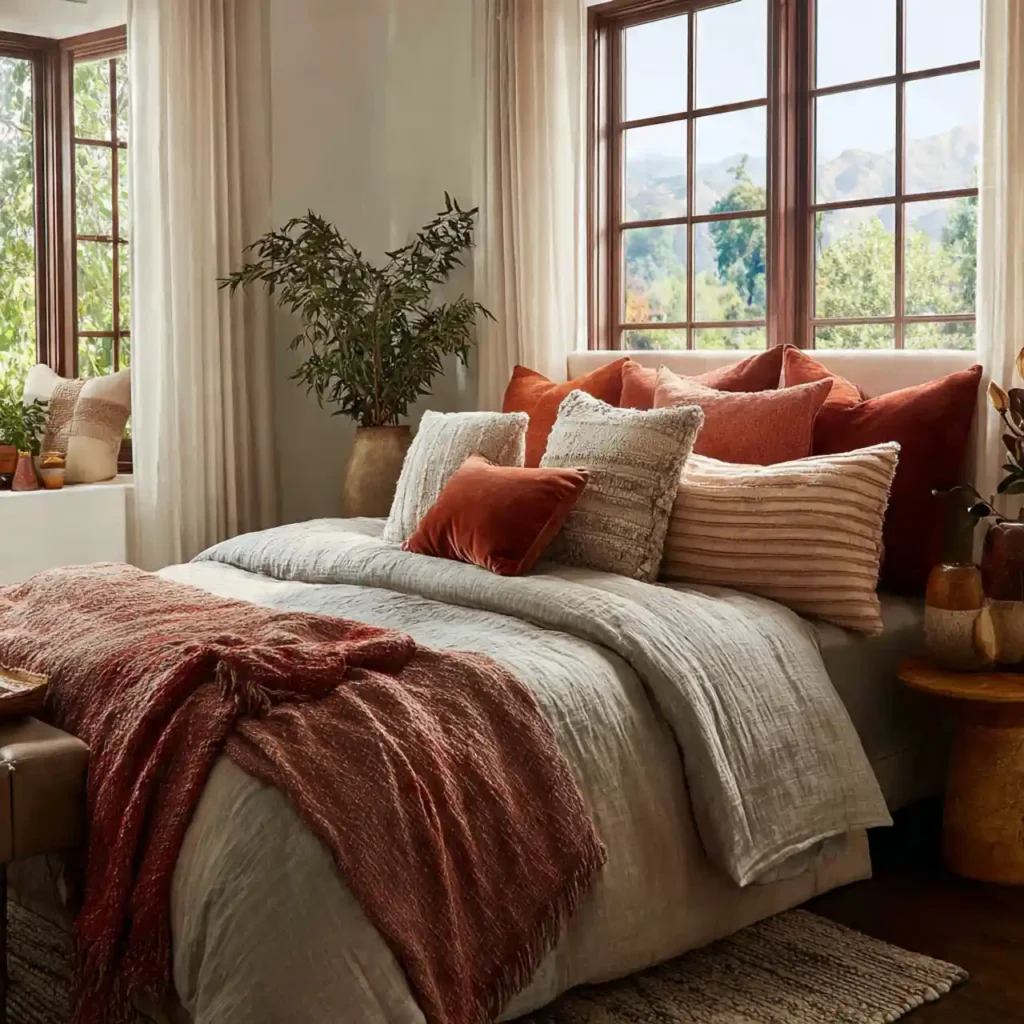 10 Terra-Cotta Luxe Bedroom Idea