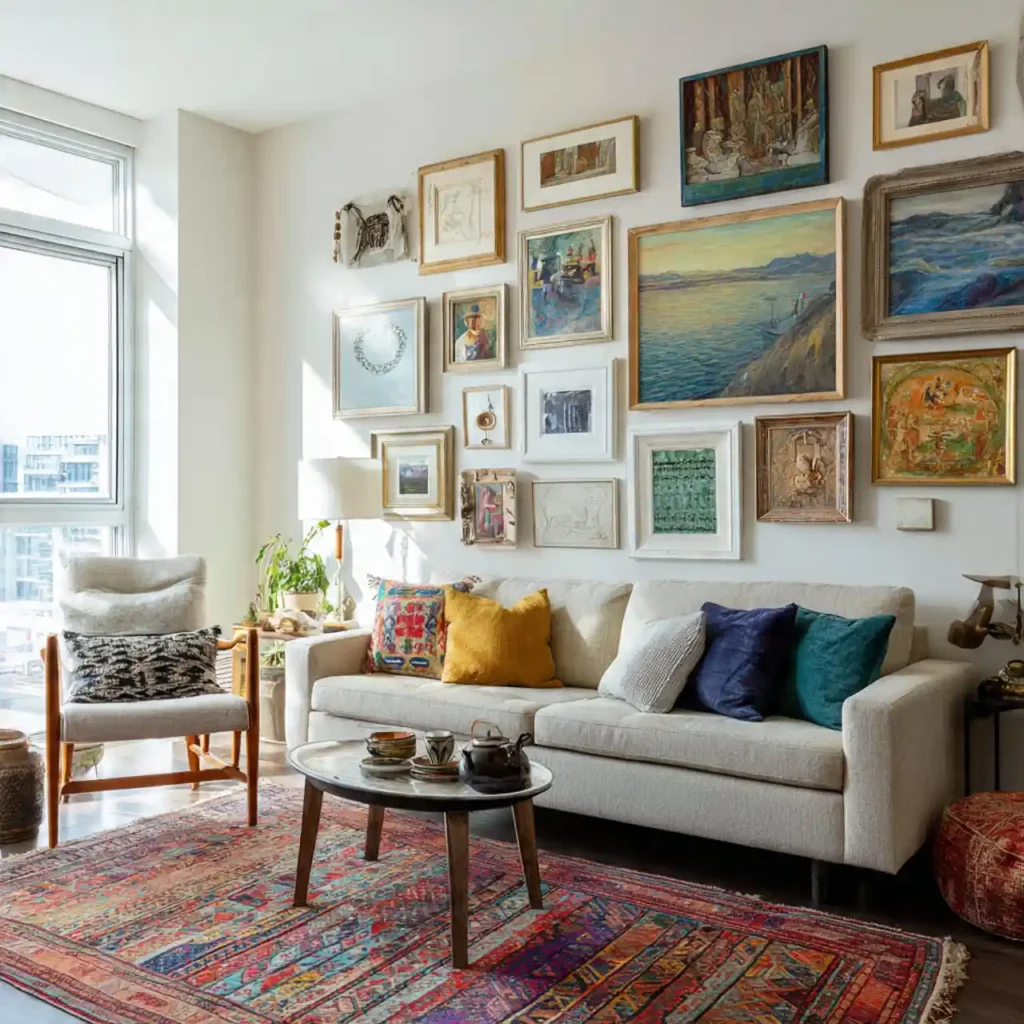 12 Artisanal Boho Living Room Idea
