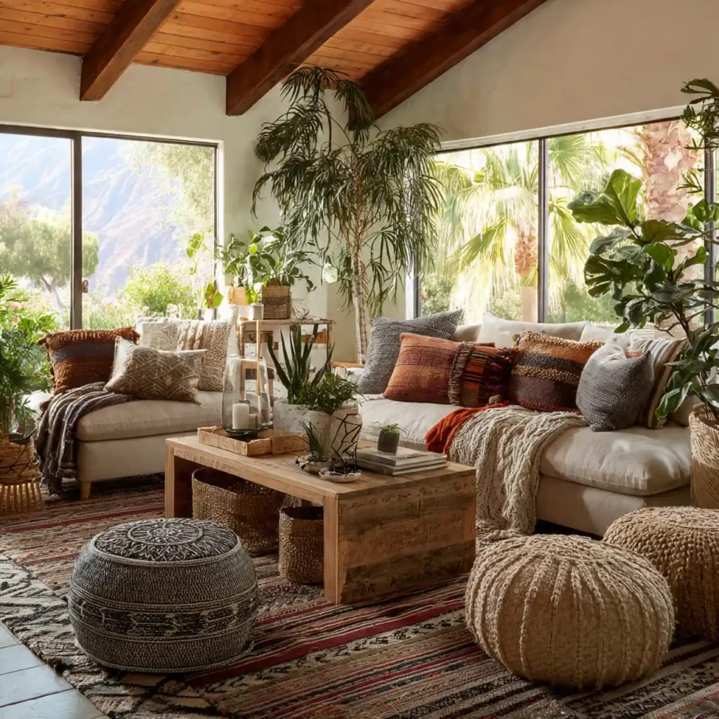 13 Artisanal Boho Living Room Idea