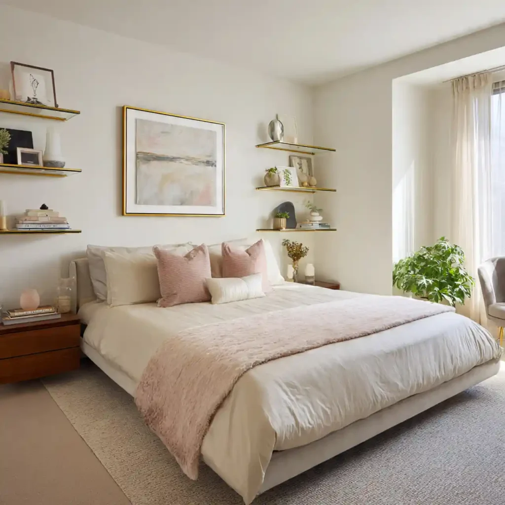 13 Glass & Gold Modern Bedroom Ideas