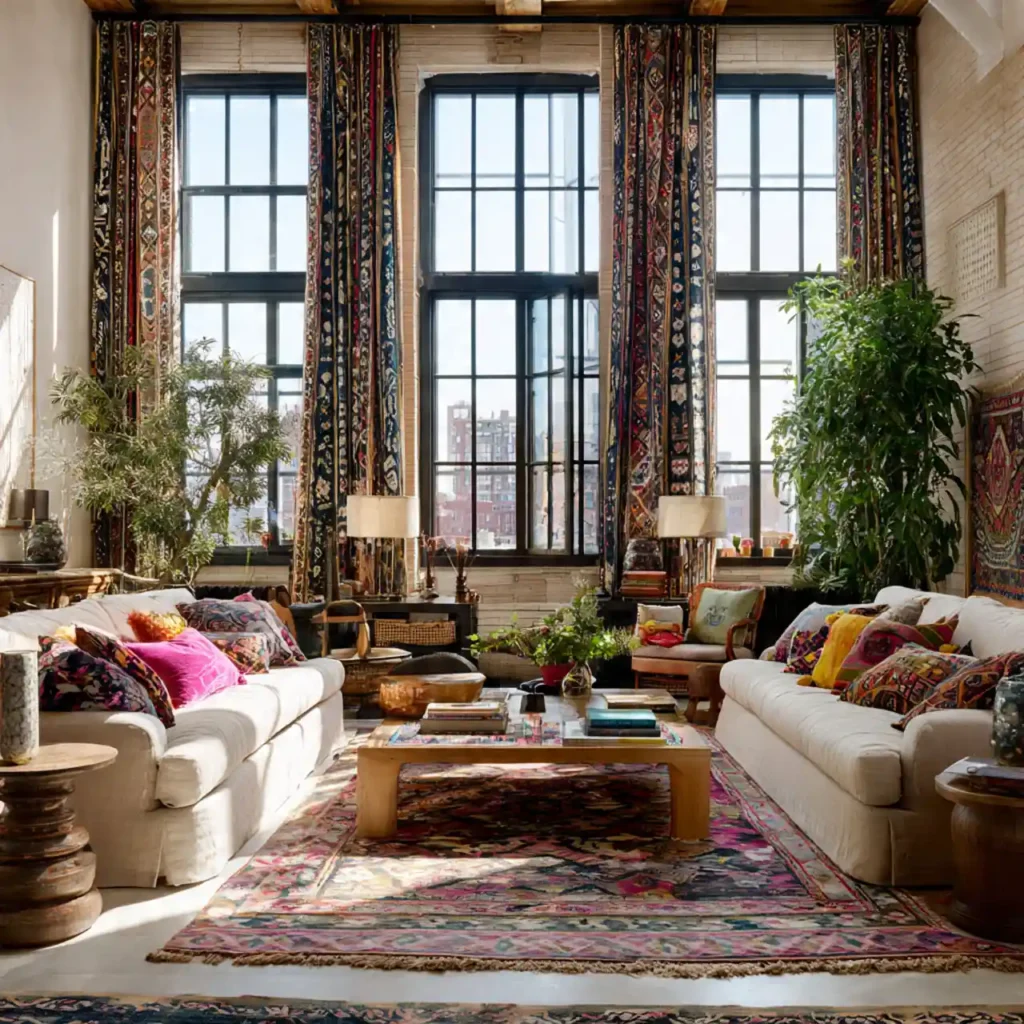 15 Artisanal Boho Living Room Idea
