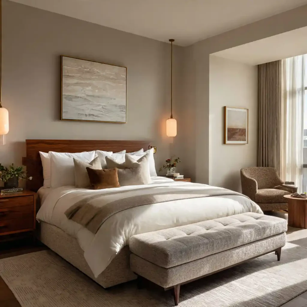 15 Lunar Serenity Bedroom Idea