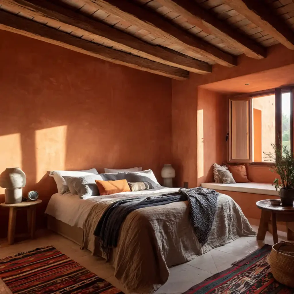 15 Terra-Cotta Luxe Bedroom Idea