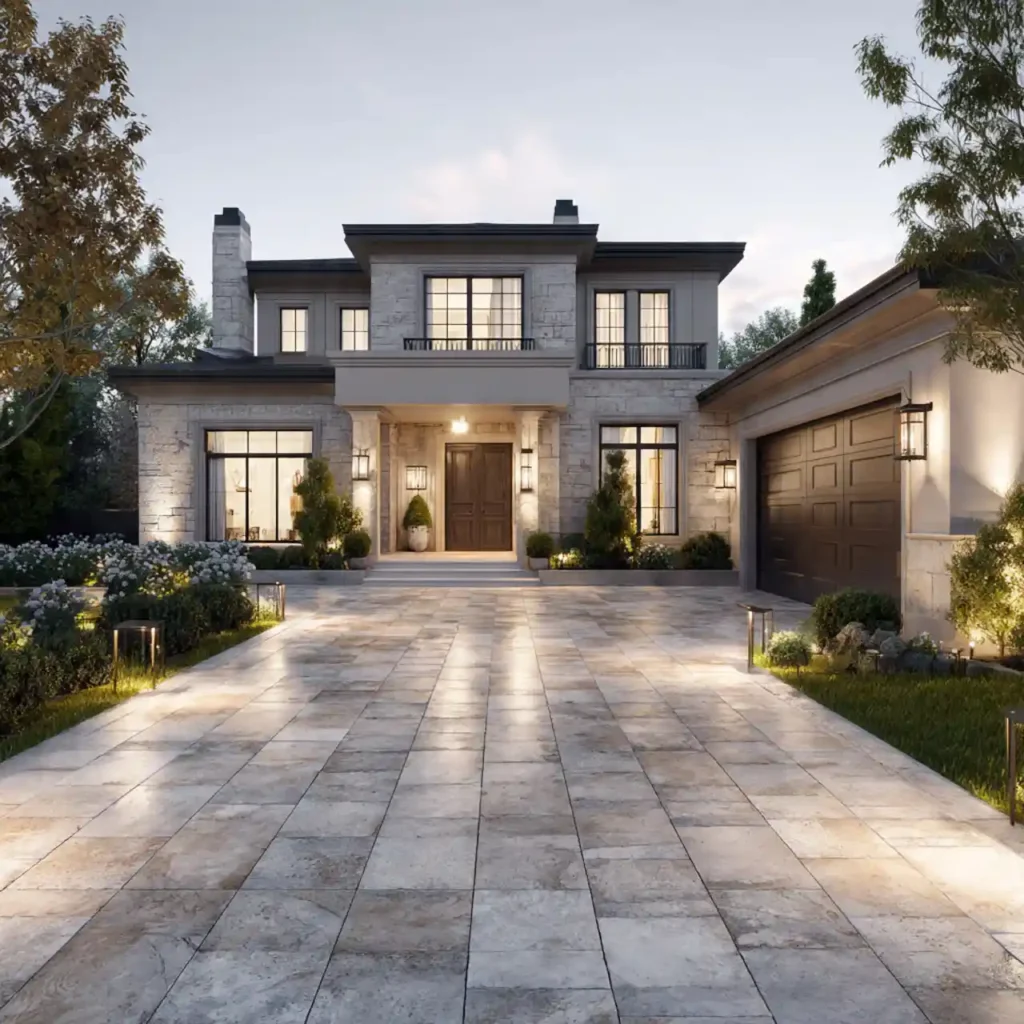 16 American-French Exterior Design Idea