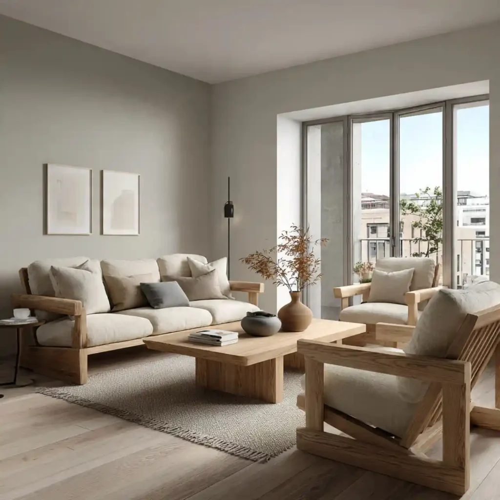 16 Cloud-Toned Living Room Idea