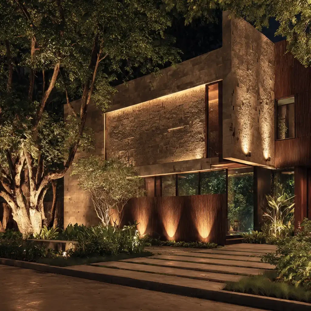 16 Oakstone Modern Eco Façade Exterior Idea