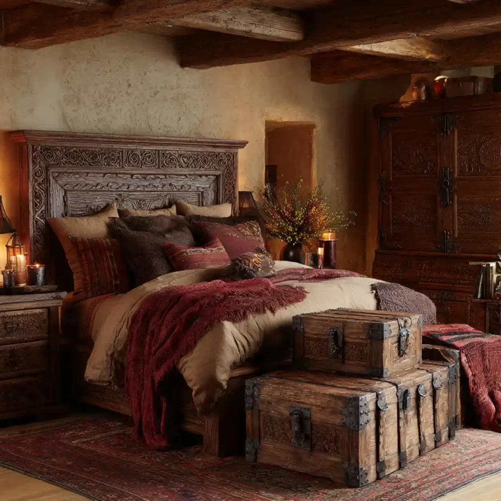 16 Redwood Retreat Bedroom Idea