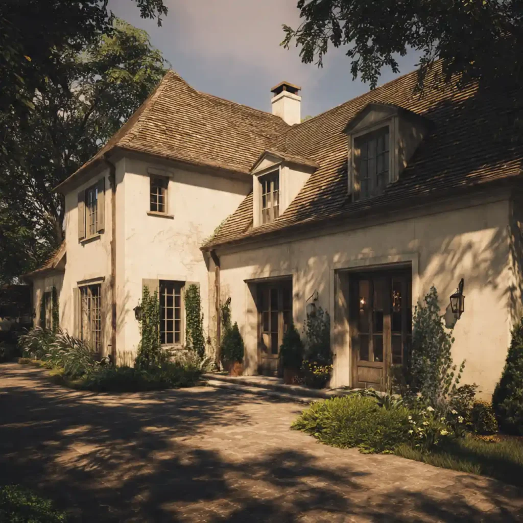 17 American-French Exterior Design Idea