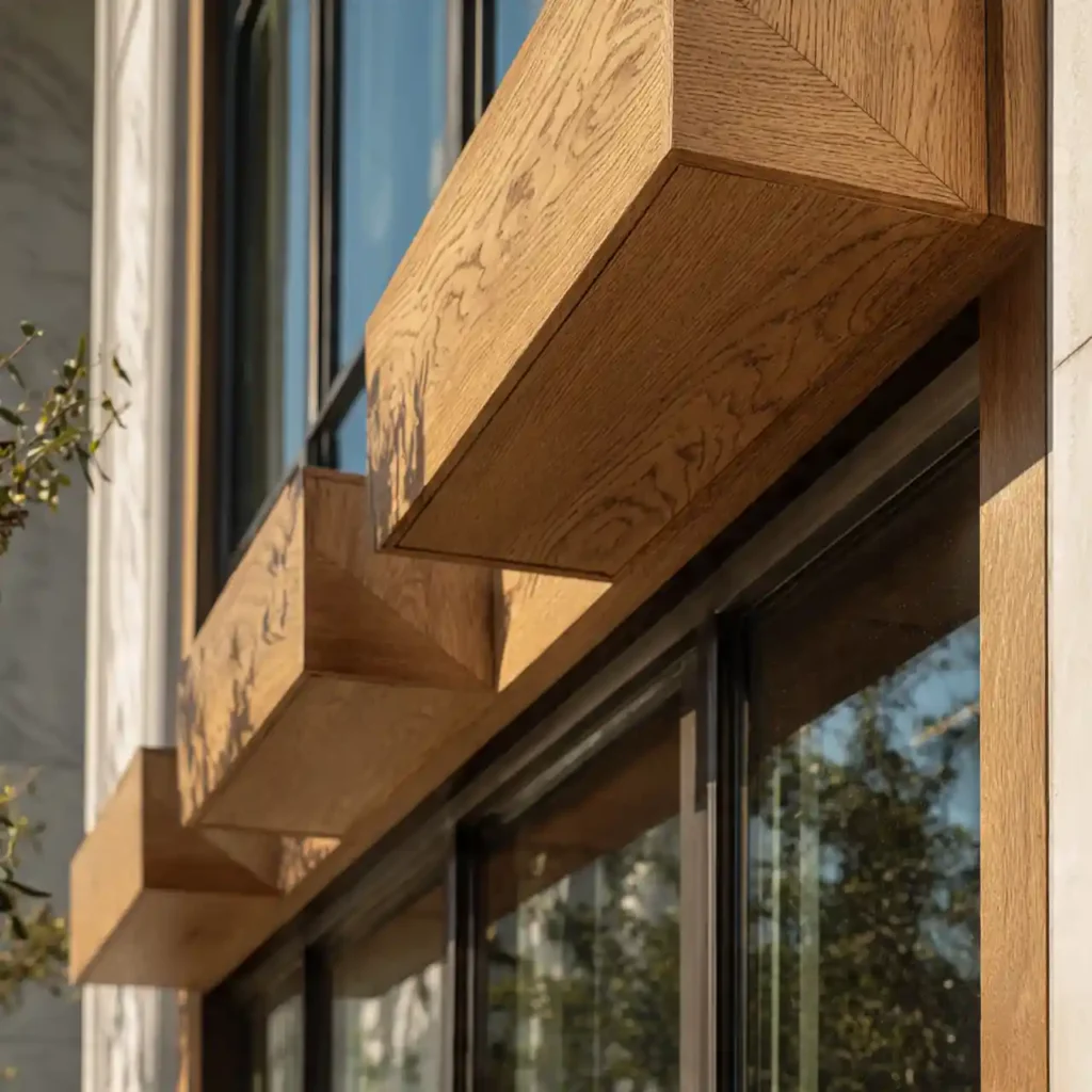 17 Oakstone Modern Eco Façade Exterior Idea