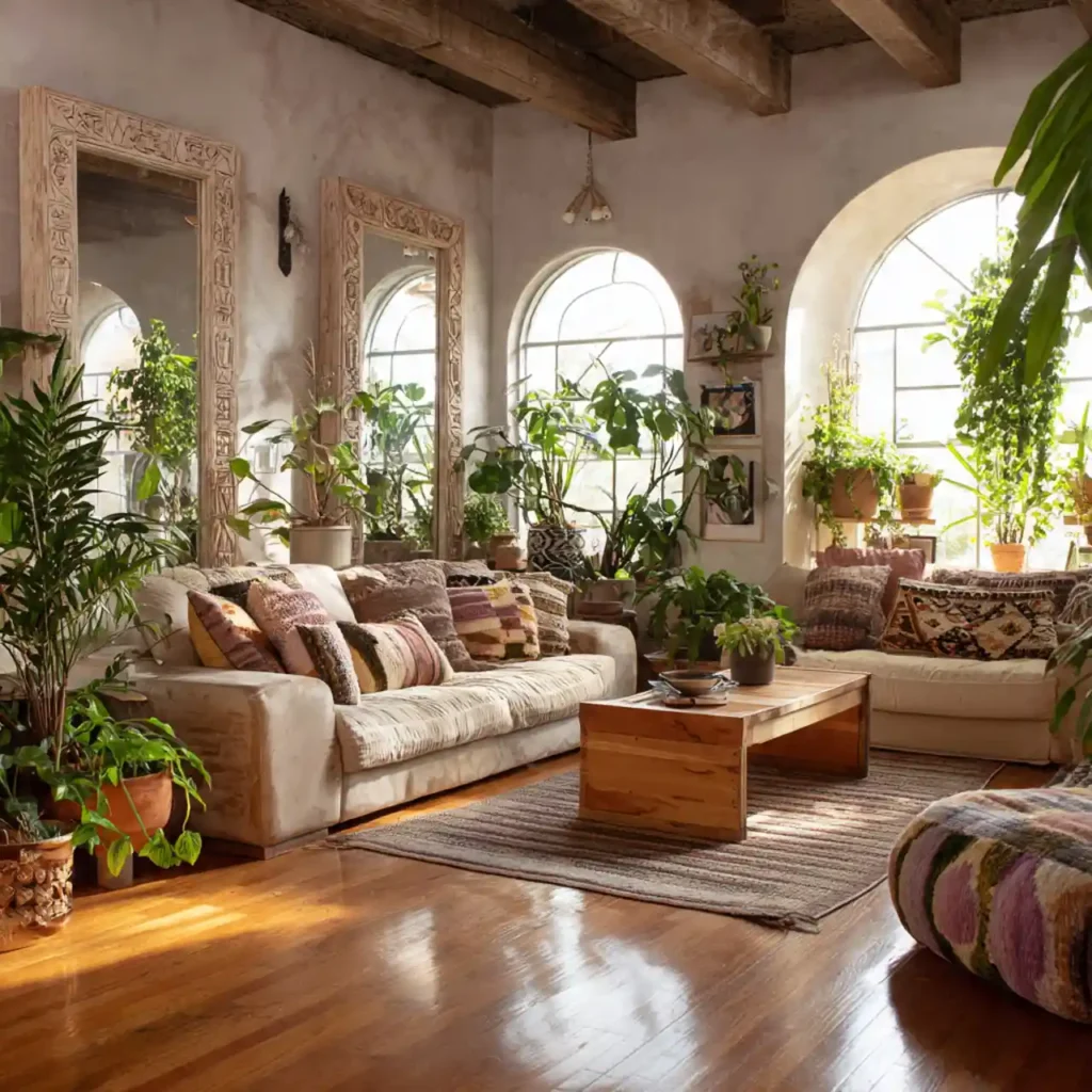 18 Artisanal Boho Living Room Idea