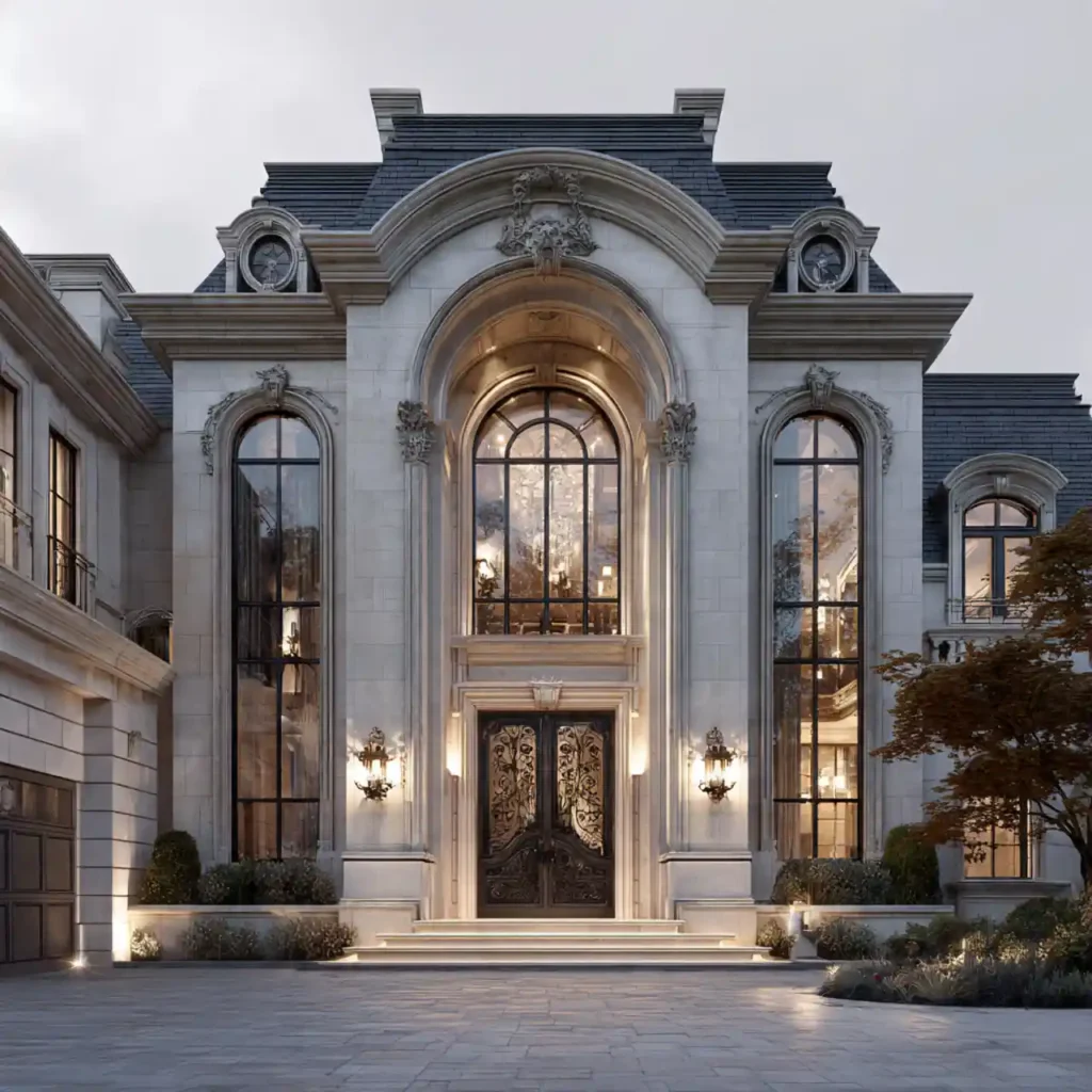 19 American-French Exterior Design Idea