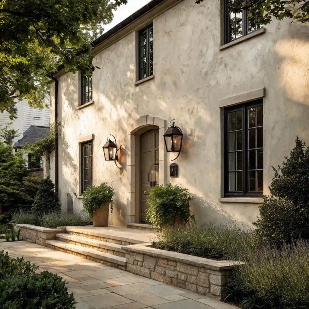 2 American-French Exterior Design Idea