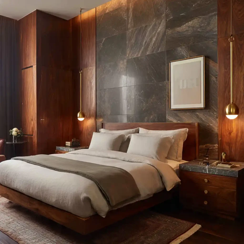 2 Marble Luxe Bedroom Idea