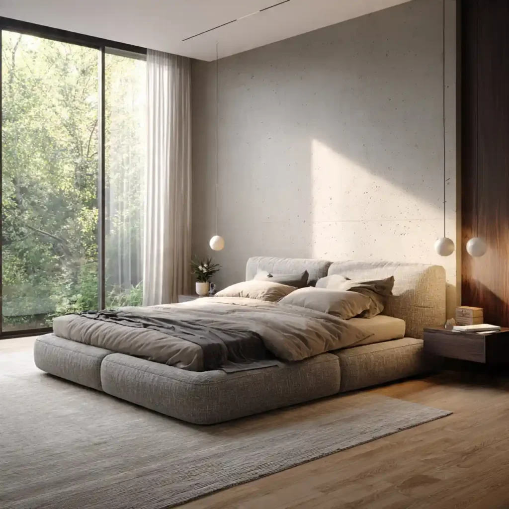 2 Moonlit Minimal Bedroom Idea