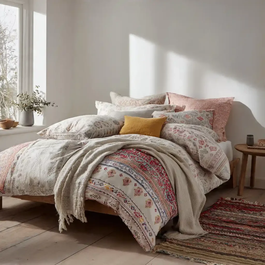 2 Nordic Folk-Art Bedroom Idea