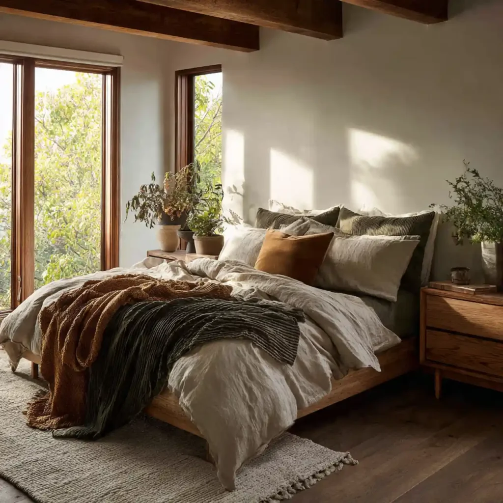 2 Terra-Cotta Luxe Bedroom Idea
