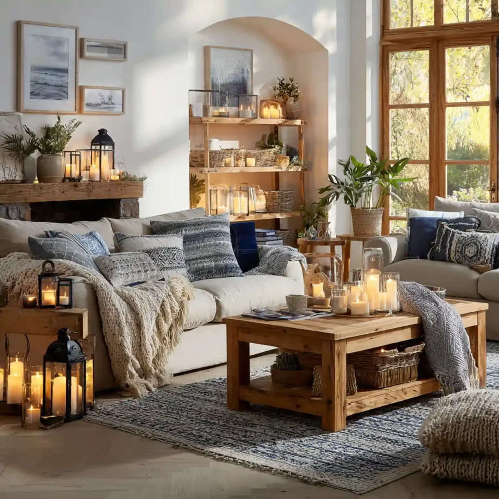 20 Artisanal Boho Living Room Idea