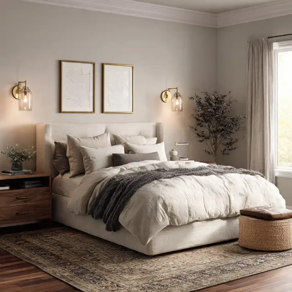 25 Moonlit Minimal Bedroom Idea