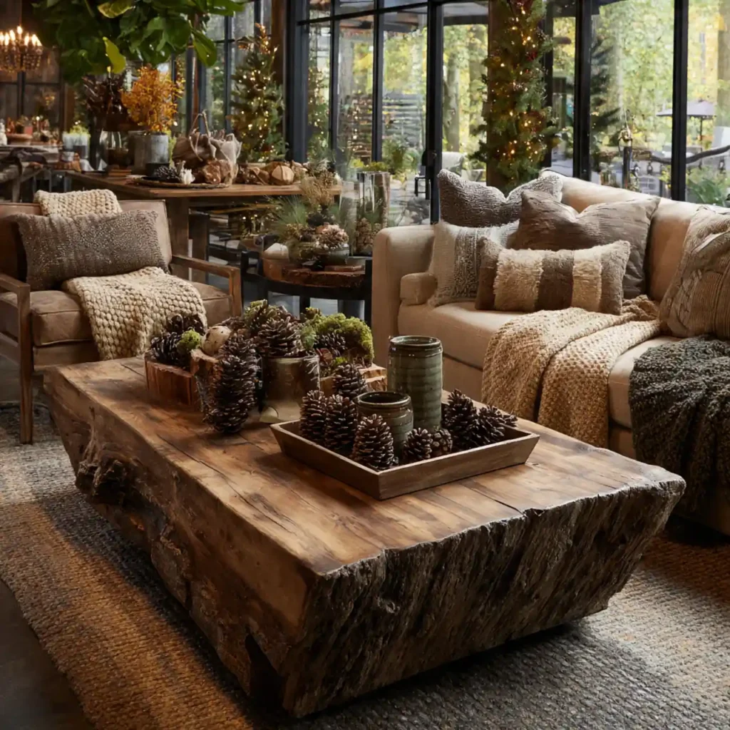 3 Luxe Forest Retreat Living Room Idea