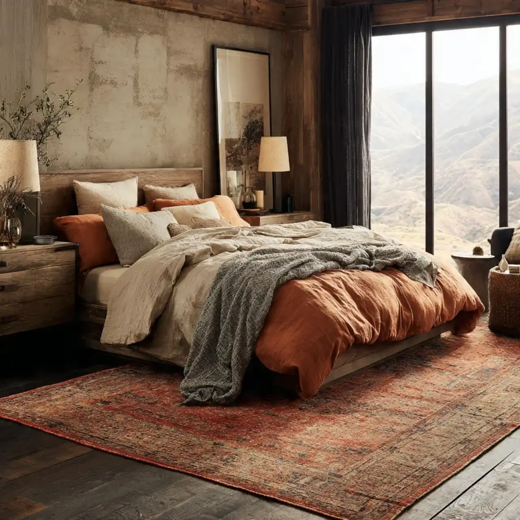 4 Terra-Cotta Luxe Bedroom Idea