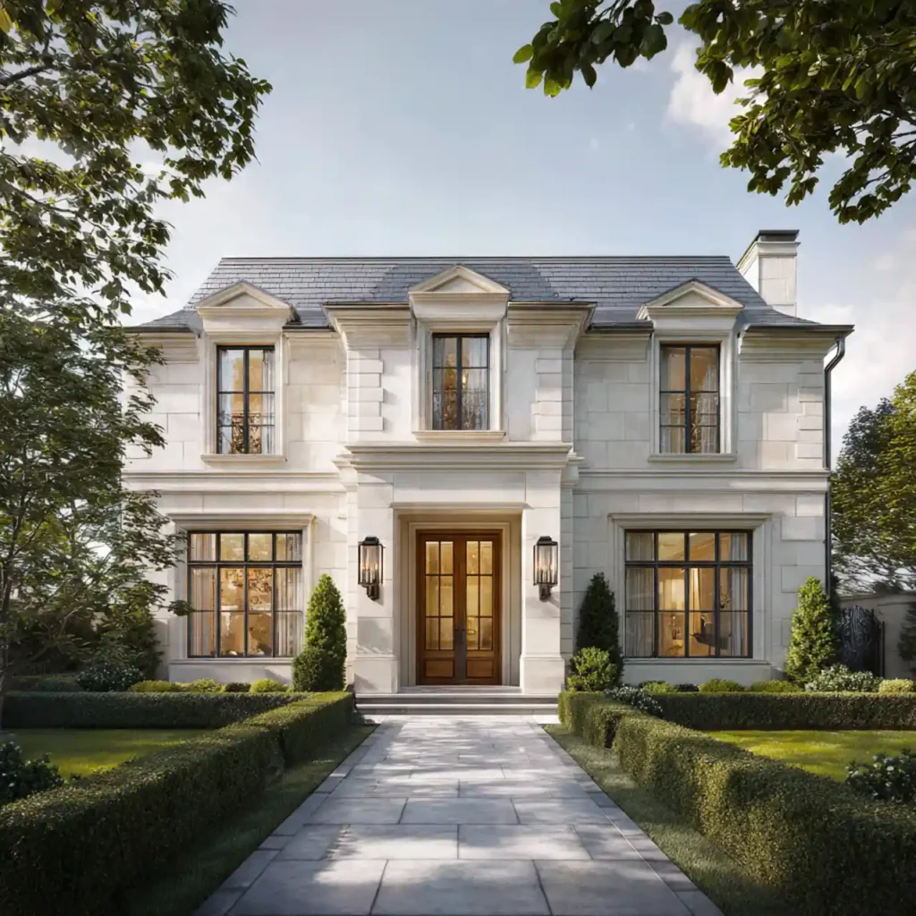 6 American-French Exterior Design Idea