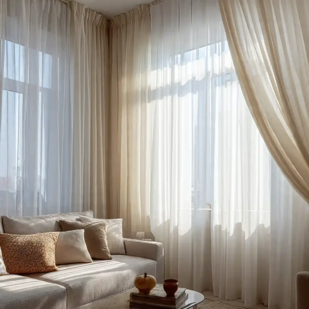 6 Cloud-Toned Living Room Idea