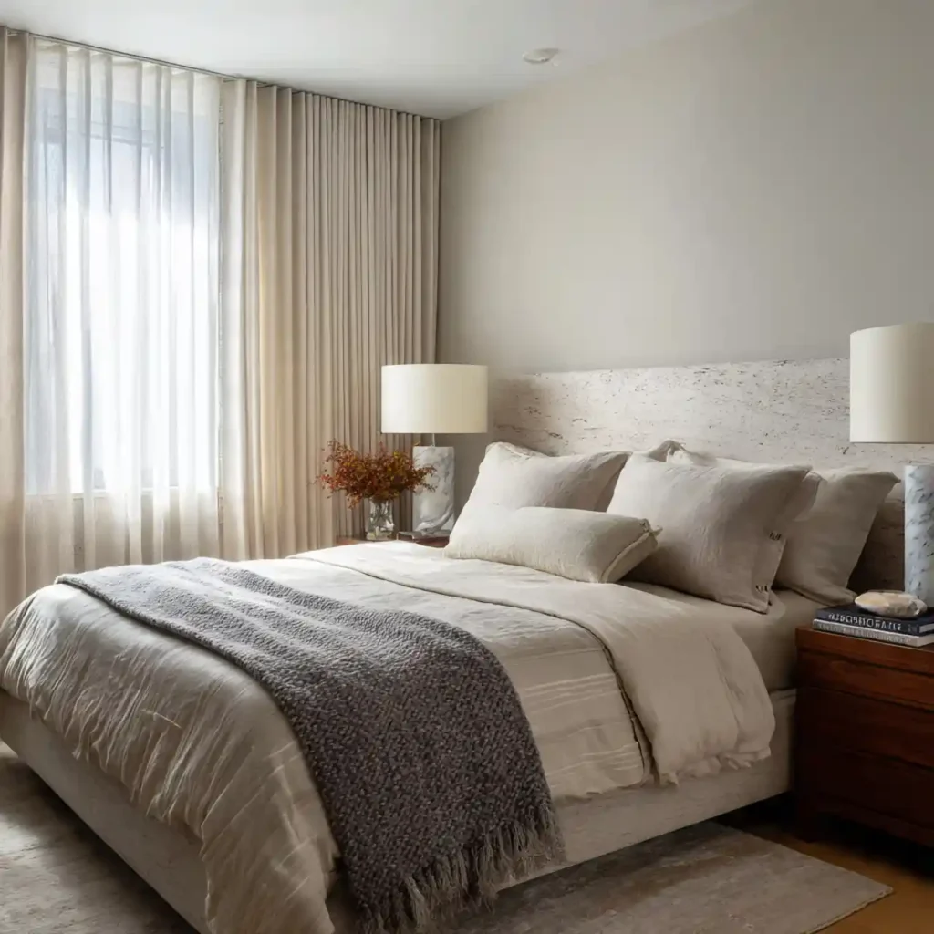 6 Marble Luxe Bedroom Idea