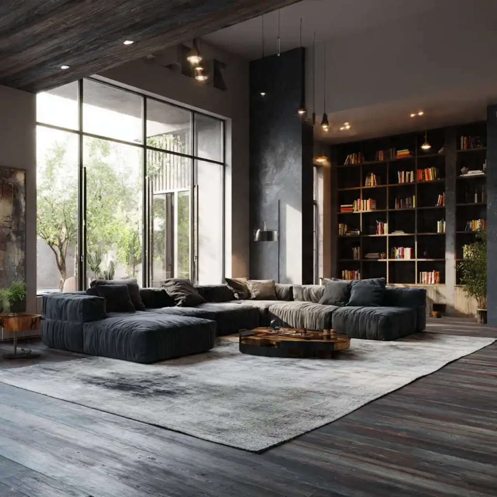 7 American Boys Living Room Idea