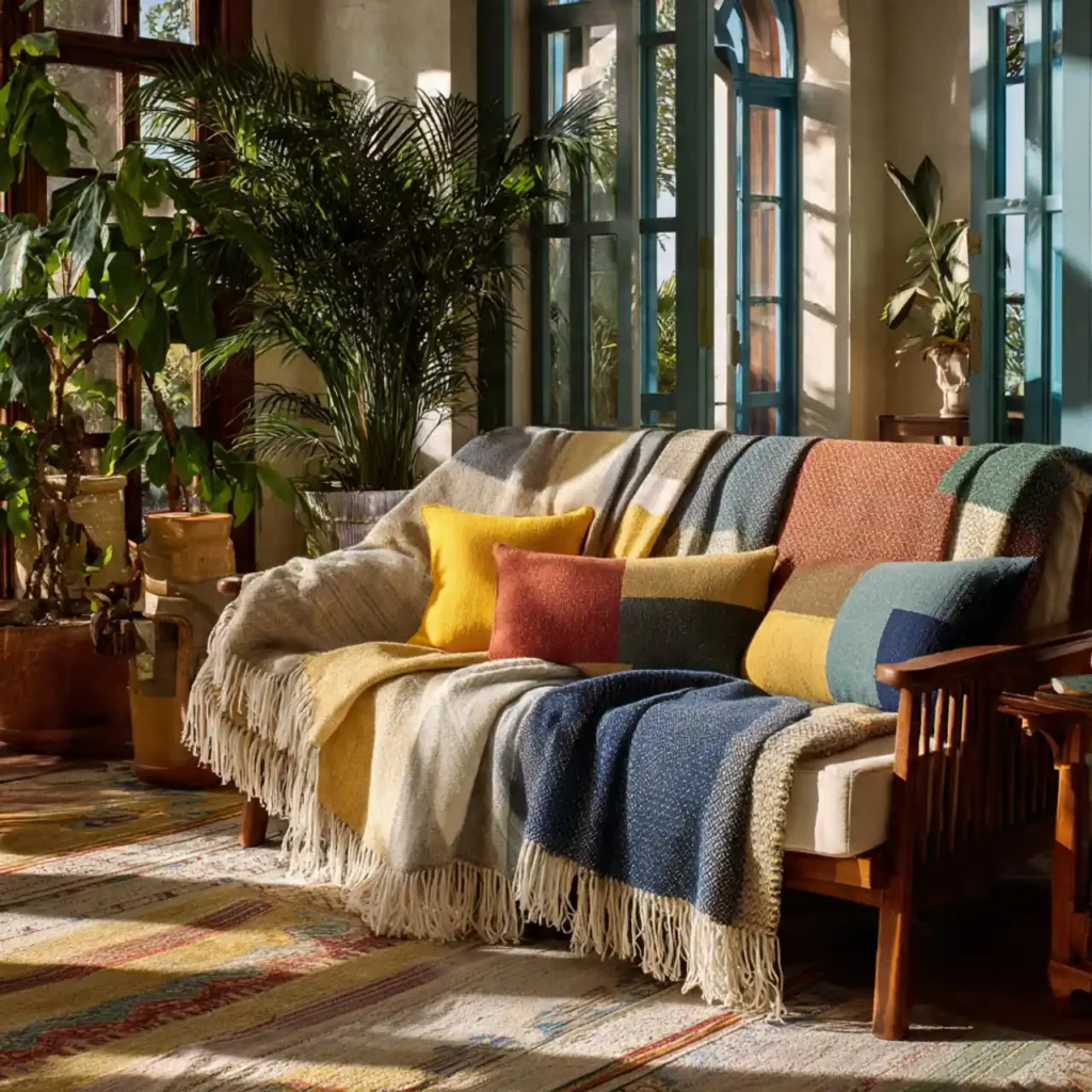 7 Artisanal Boho Living Room Idea