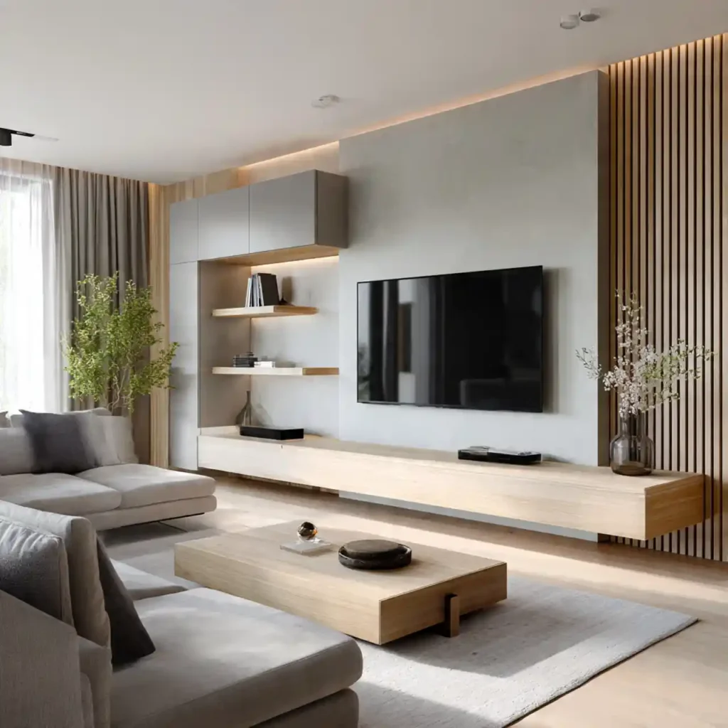 7 Cloud-Toned Living Room Idea