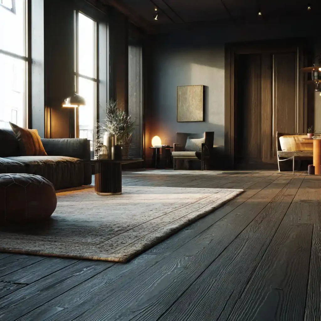 7 Dark Natural Interiors Moody Design Idea