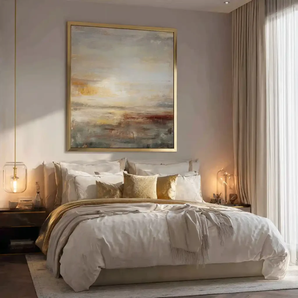 7 Glass & Gold Modern Bedroom Ideas