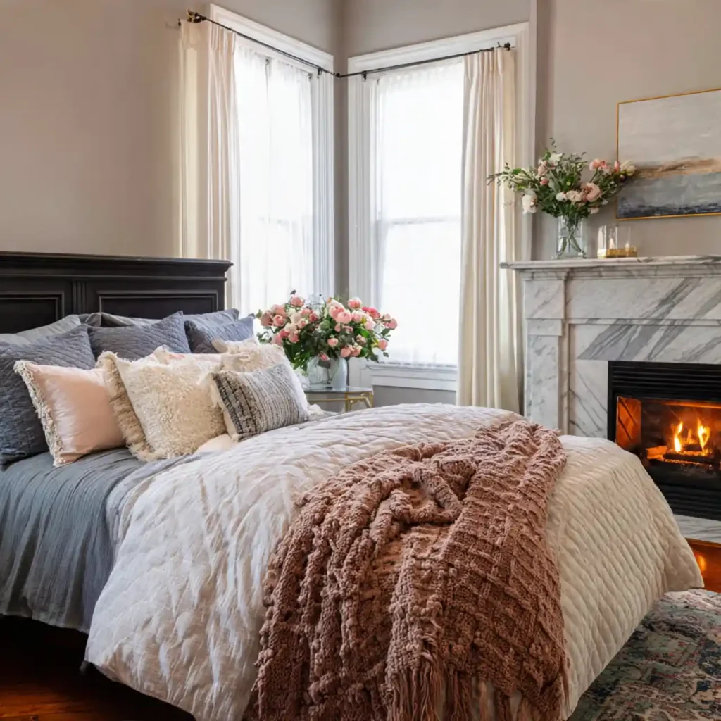 7 Marble Luxe Bedroom Idea